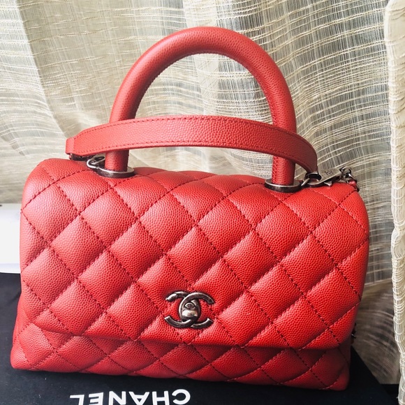 CHANEL Handbags - Mini co co handle Sold